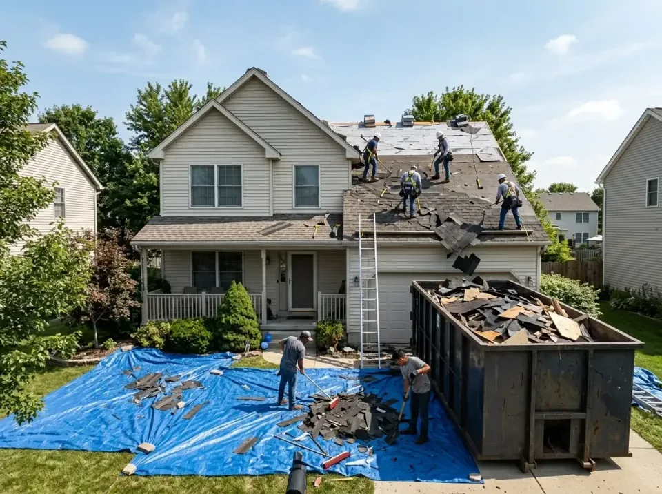 roof-replacement-debris-remova-004 — frequently asked questions, Cheapest Dumpster Rentals in Yorba Linda, CA